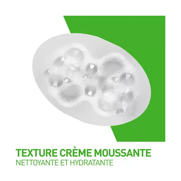 Creme de limpeza facial espumante hidratante CeraVe para pele normal a seca 473ml