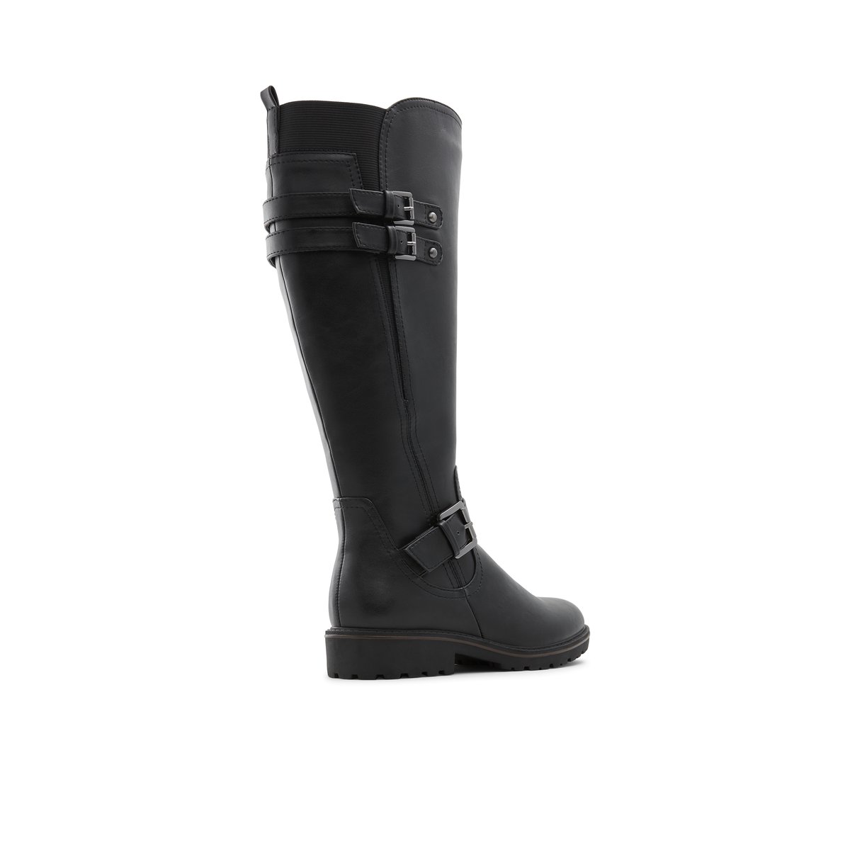 BANFF TRAIL-Etiliwen-w-Bottes mi-mollet - Talon plat - Noir