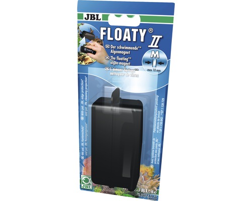 JBL Floaty II glasreiniger, drijvende algenmagneet, maat M