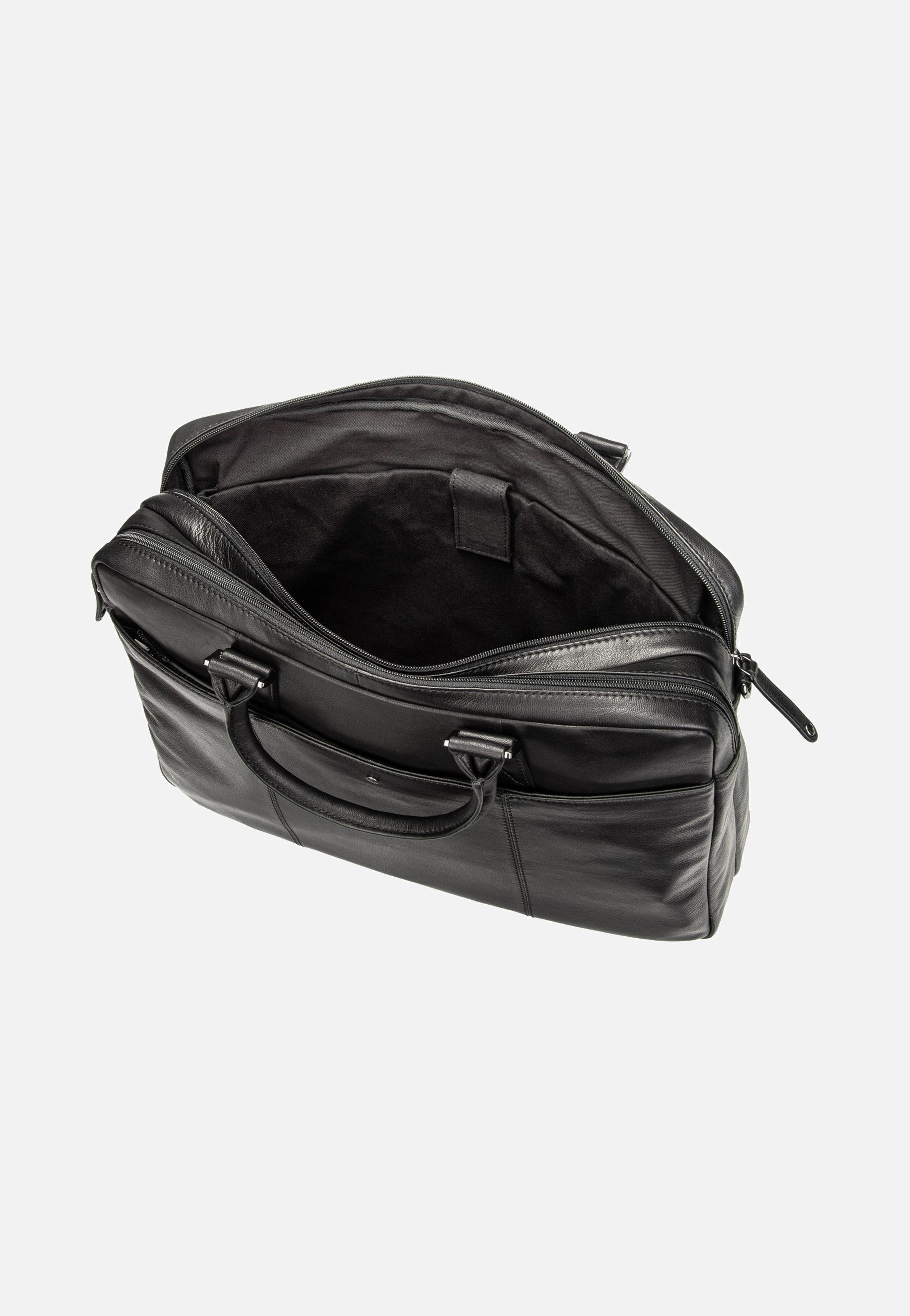 Black Magic Briefcase Large Black - Aktentasche