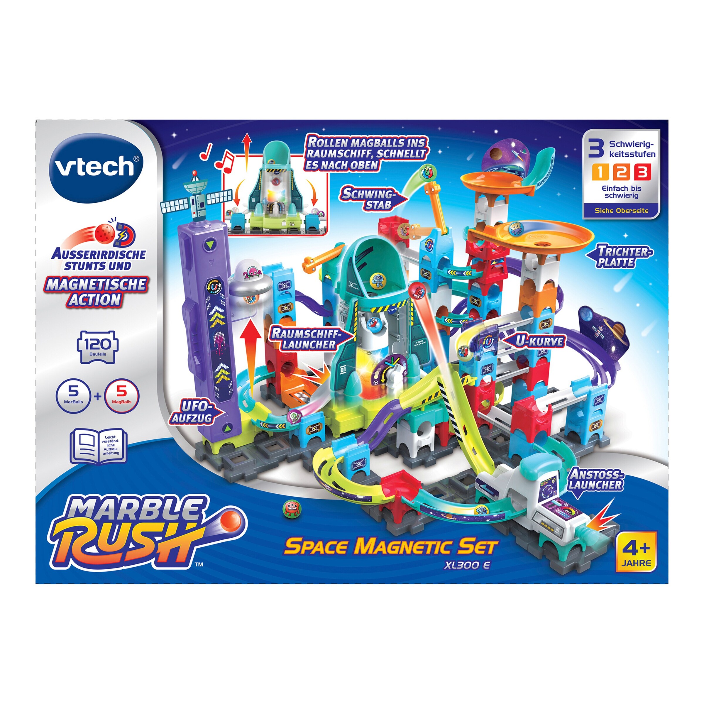 Vtech - Marble Rush Marble Rush - Space Magnetic Set XL300 E