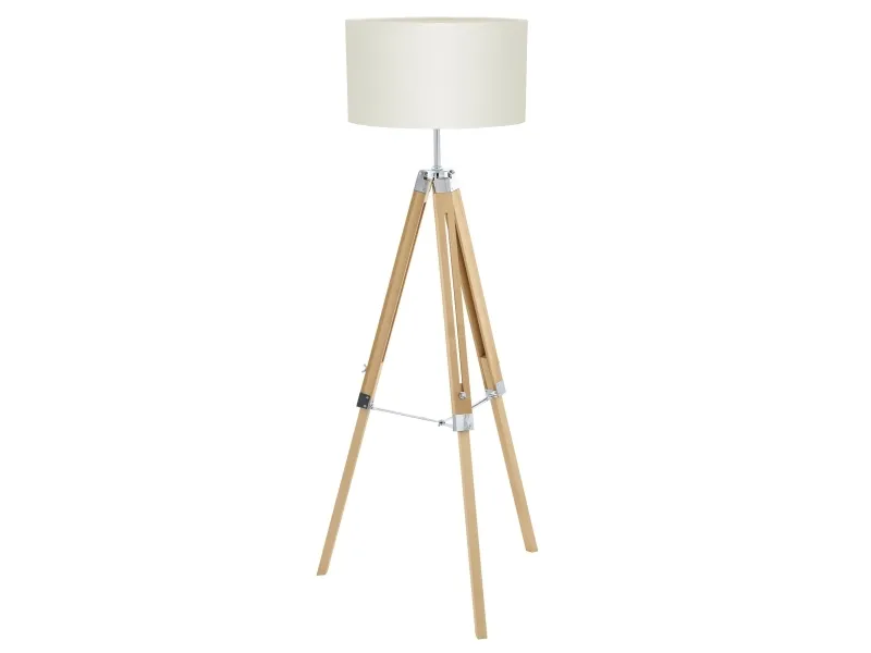 EGLO LANTADA GULV KROM/BEIGE FSC