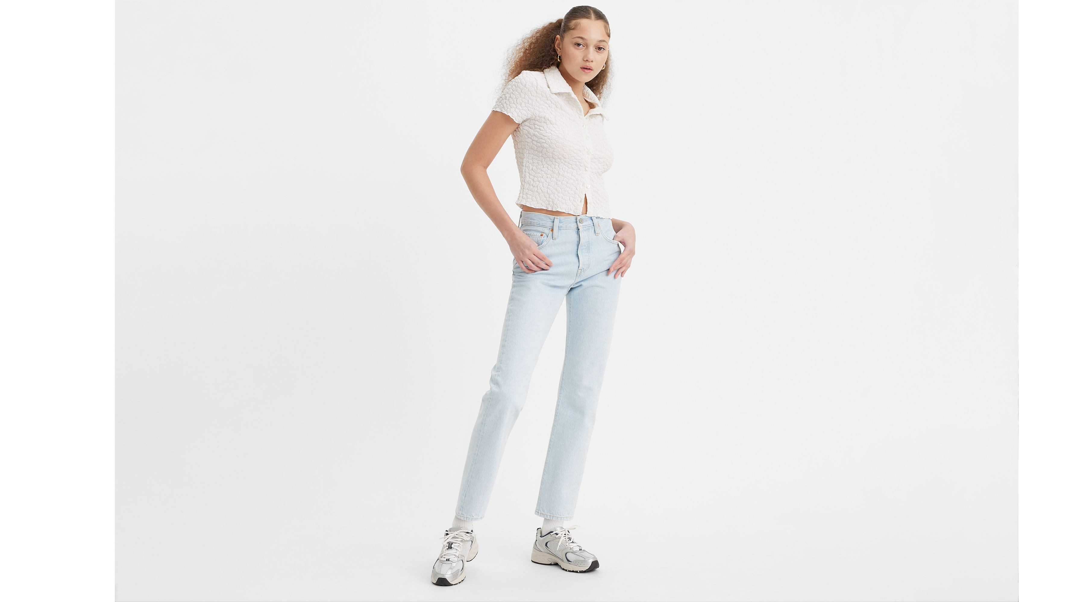 Jean 501® Levi's® Original - Ice Cloud Lb - Bleu