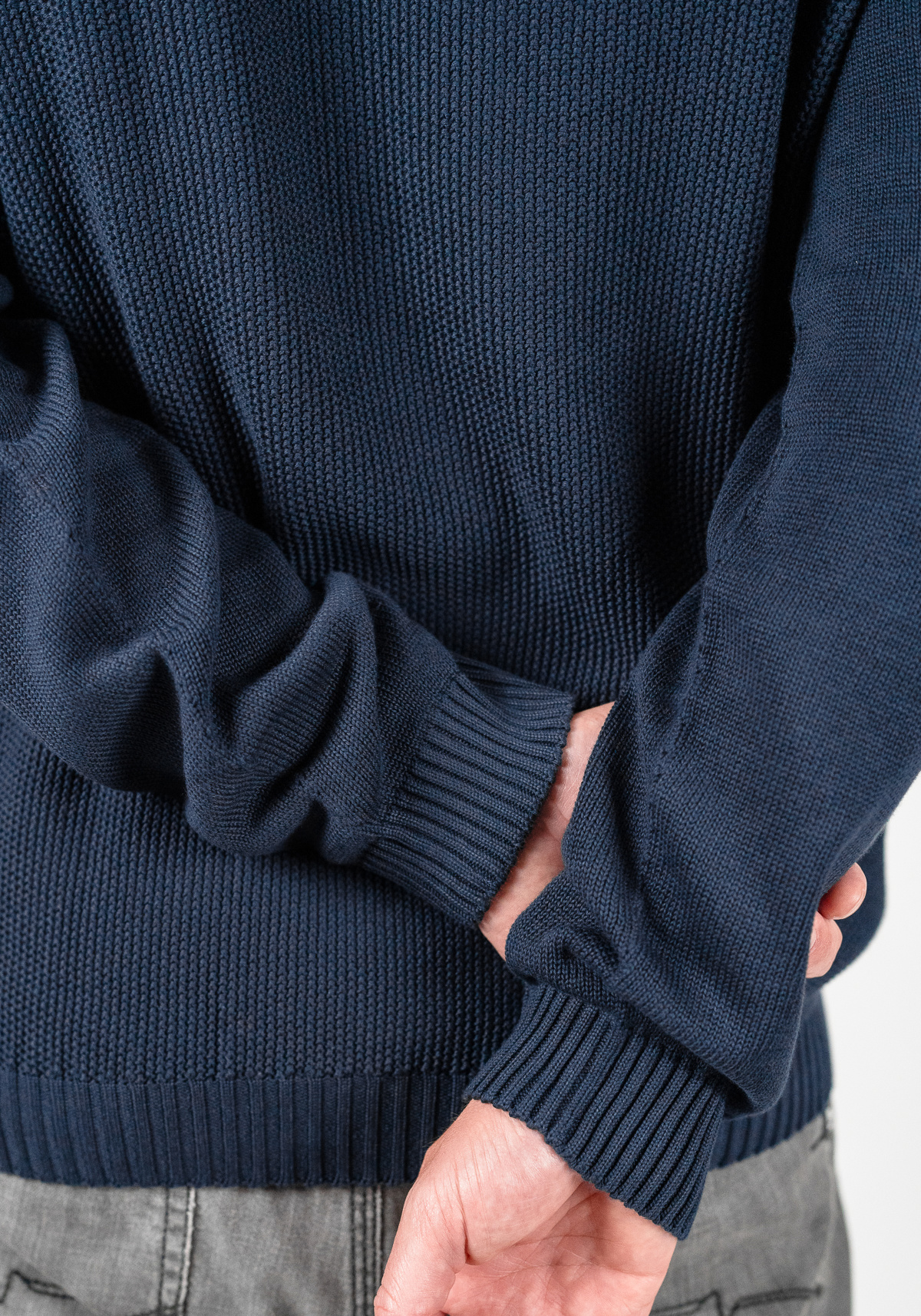 WE ARE ZRCL Seemanns-Pullover Paul Sailor Swiss Edition Blue