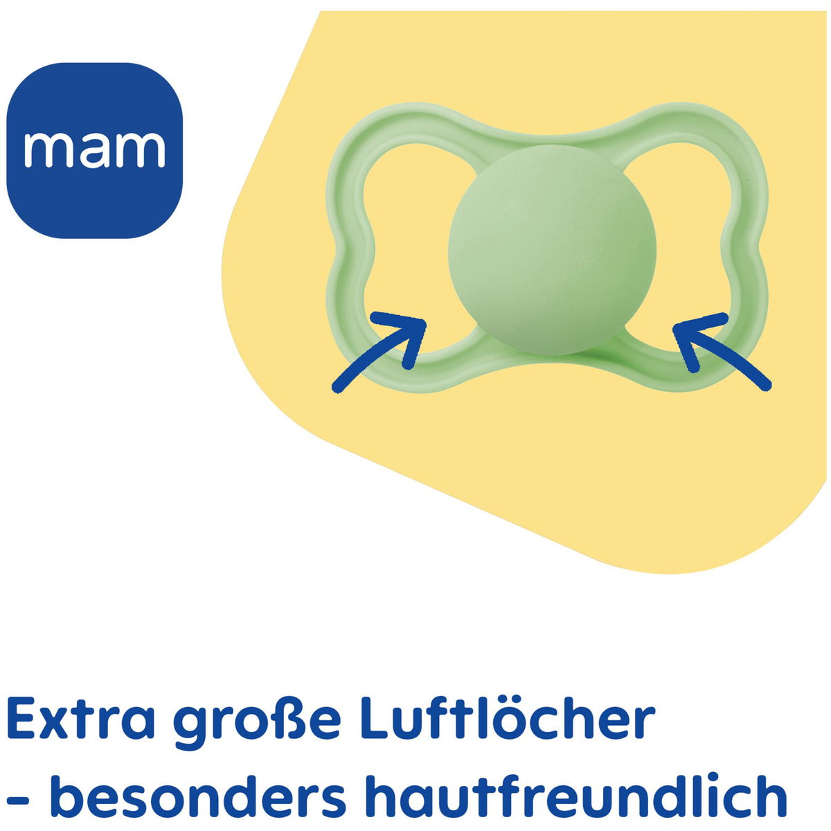 MAMMAM   Air Night Silikon Schnuller pink 6-16M