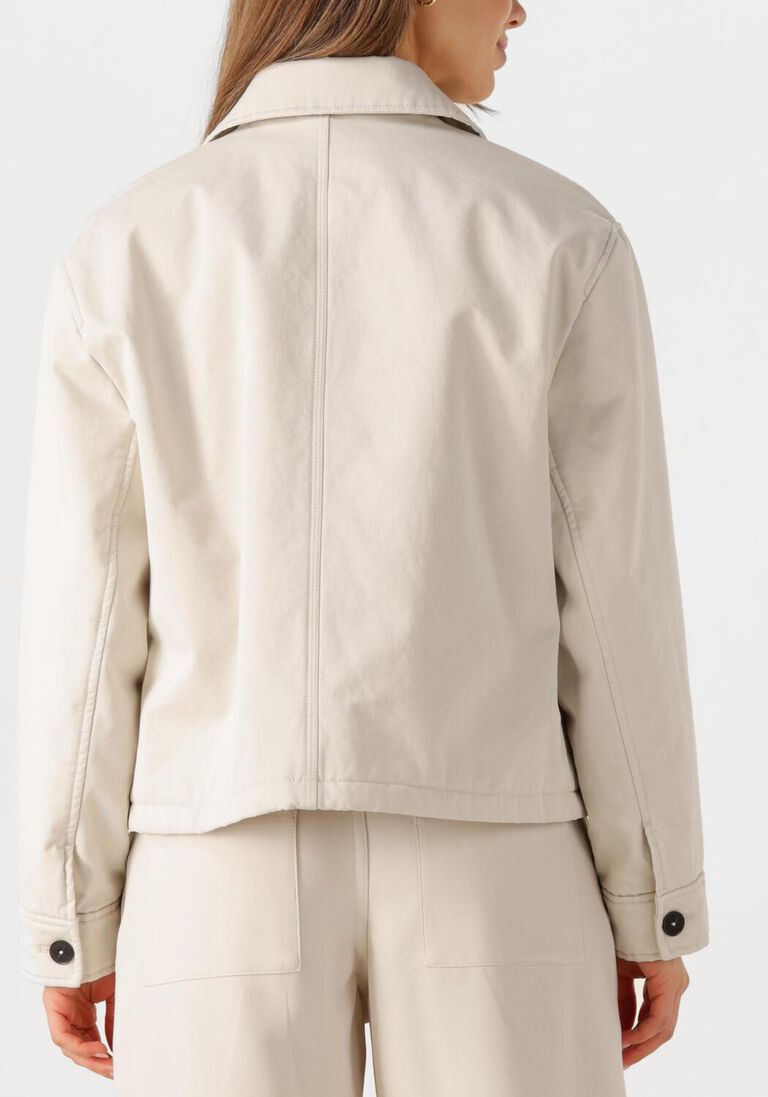 beige closed jack jacket