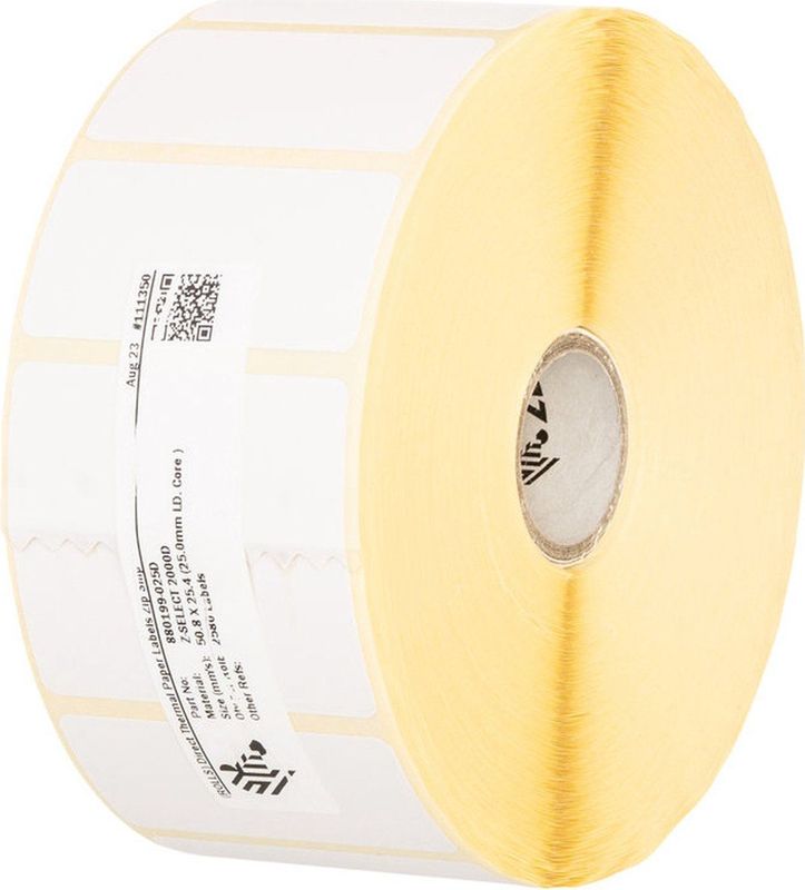 Zebra - Z-Select 2000D Labels - 102 x 25 mm - 12 Rollen - Origineel