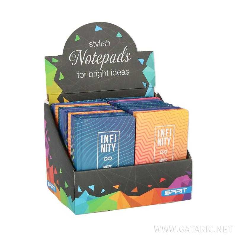 Notizbuch A6 96Blatt liniert Infinity