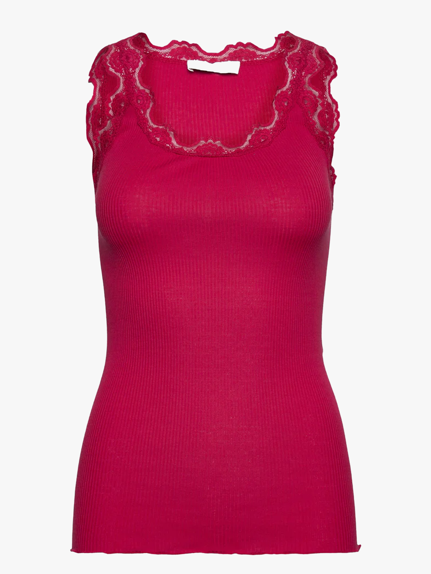 Babette Silk Top With Lace