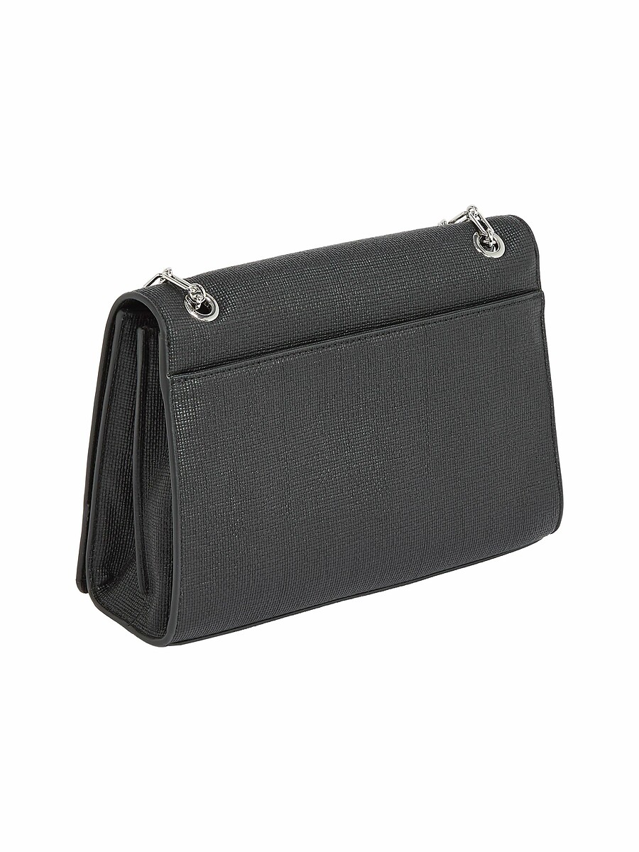 CALVIN KLEIN<br>Bolsa de ombro com fecho de aba