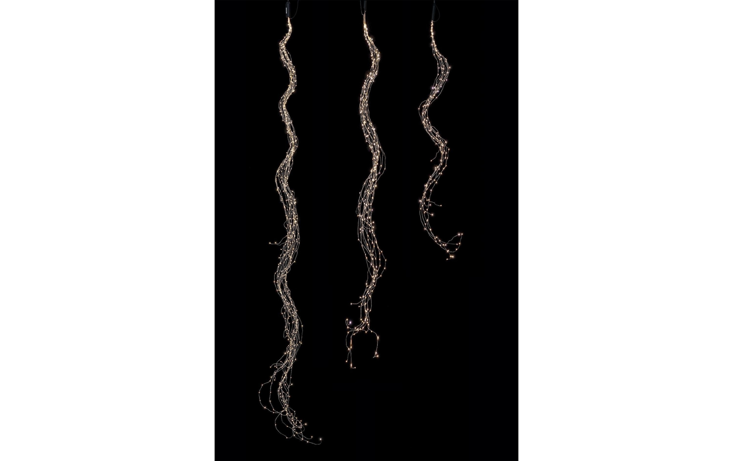 STT LED-Lichterkette »LED Angel Hair 150 silber« 150 Stk.-flammig