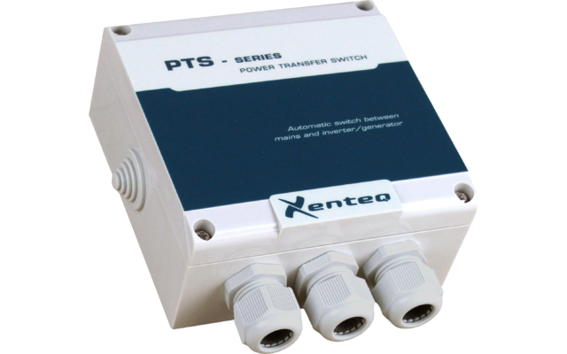 Xenteq Umschaltrelais für Netz- und Wechselrichter-Umschaltung 2 x 230 V AC