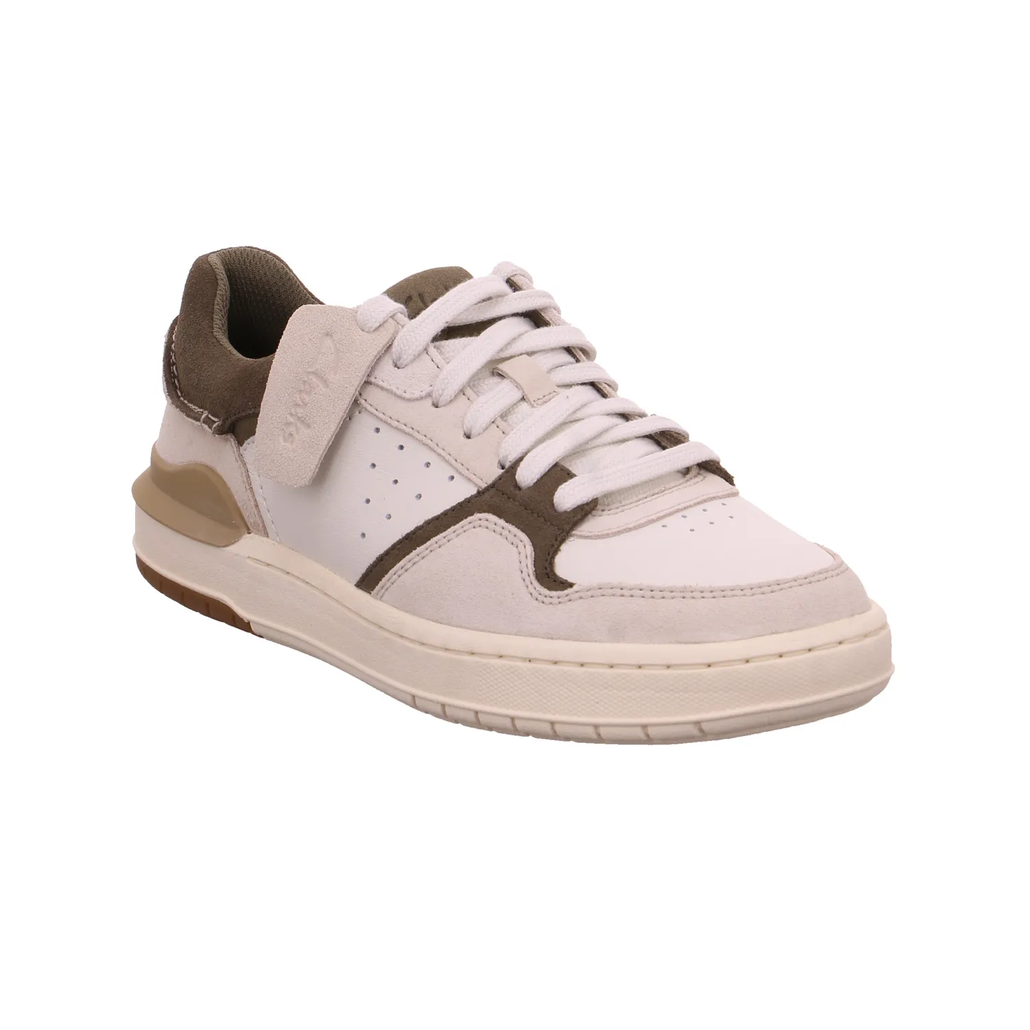 CLARKS Halbschuhe Sneaker Beige Leder