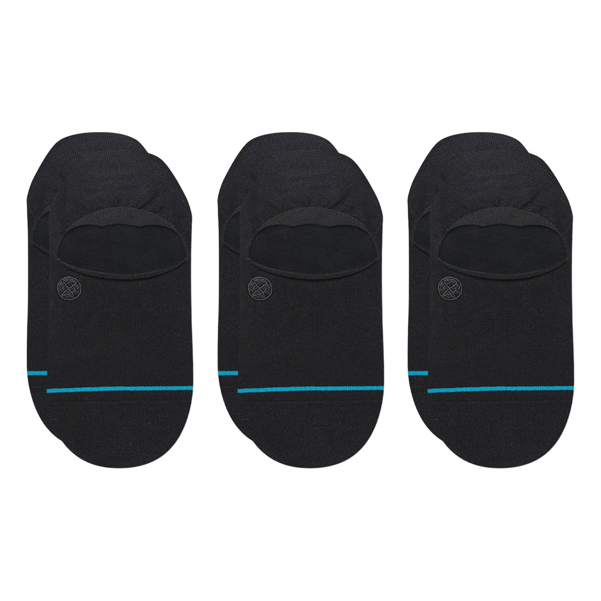 Stance<br>Icon No Show 3 Pack Socks