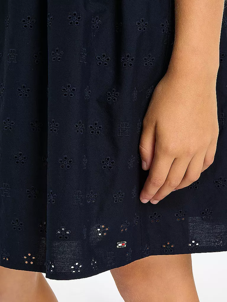 TOMMY HILFIGER Mädchen Kleid dunkelblau