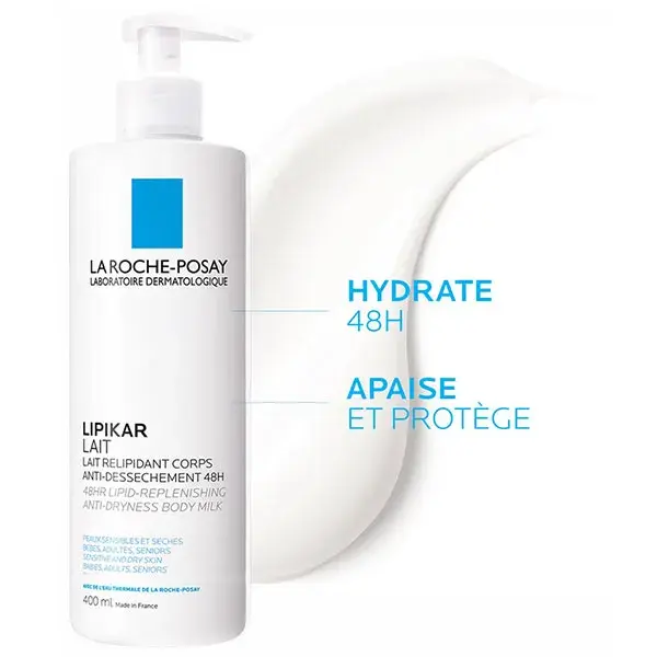 Loção Lipikar 400ml e Gel de Limpeza 400ml da La Roche-Posay