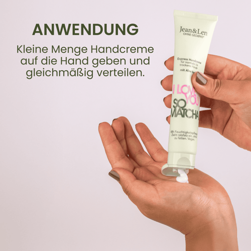 Jean&Len Handcreme so matcha