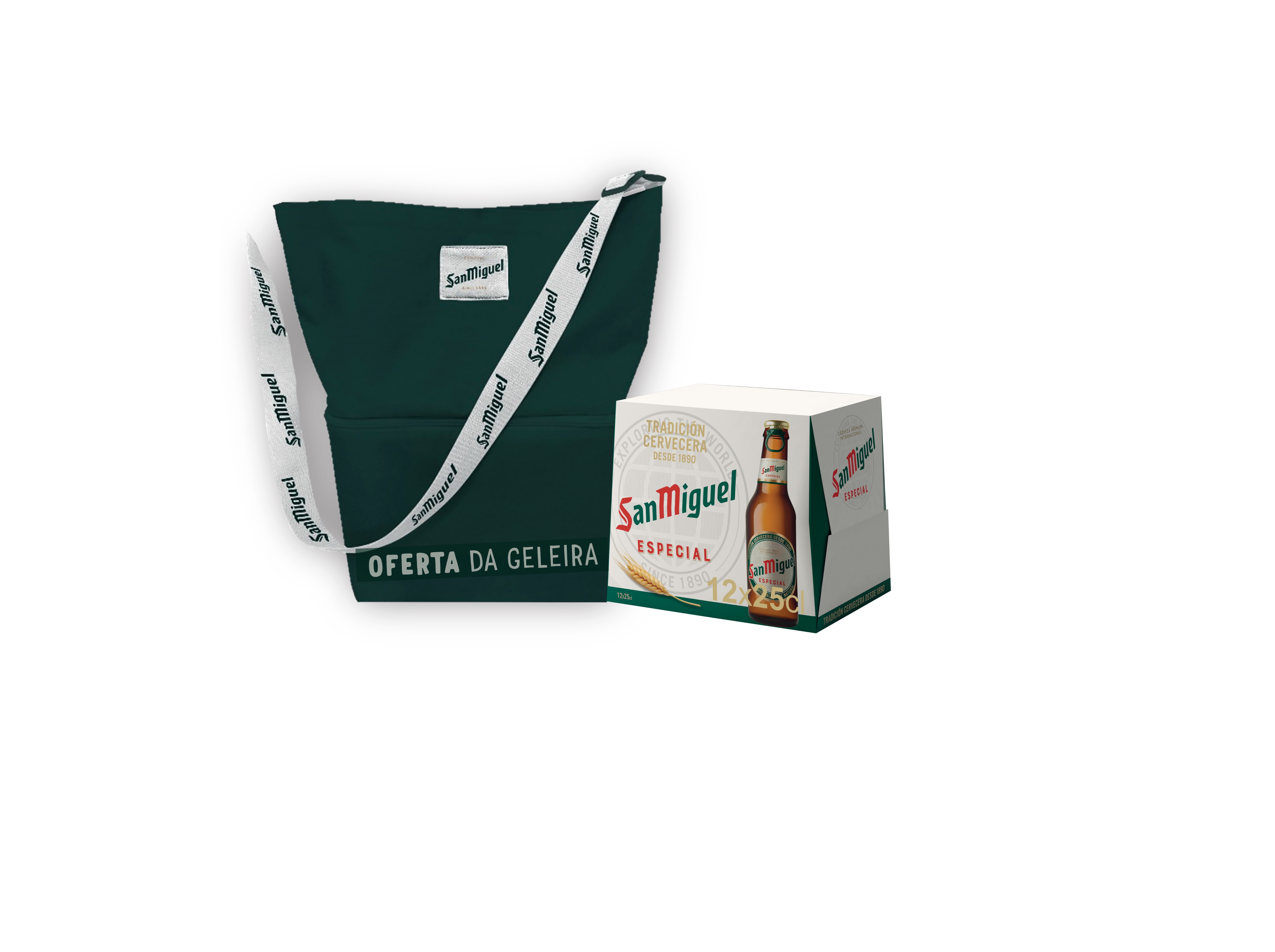 CERVEJA SAN MIGUEL 12X0.25L   GELEIRA