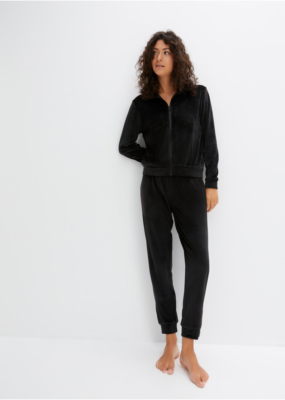 Tenue d'intérieur en velours