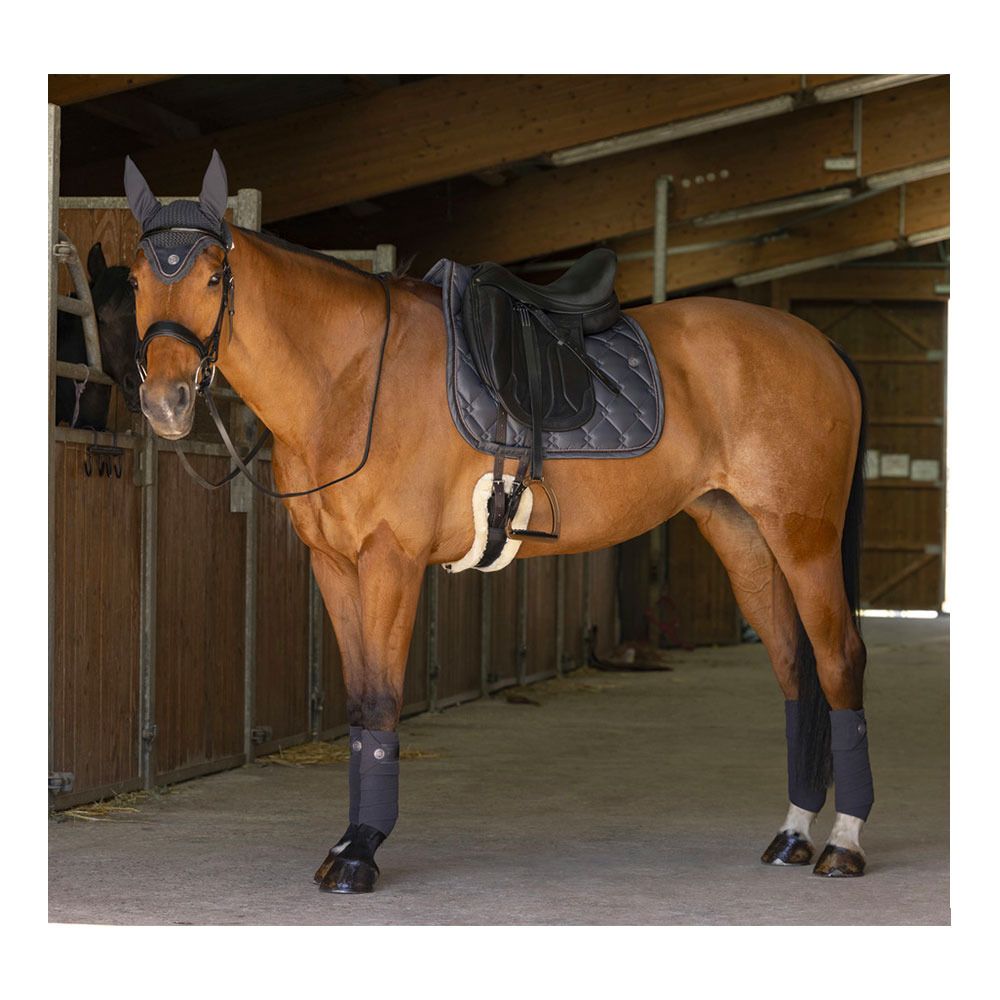 Equitheme OSLO - Tapis de dressage gris