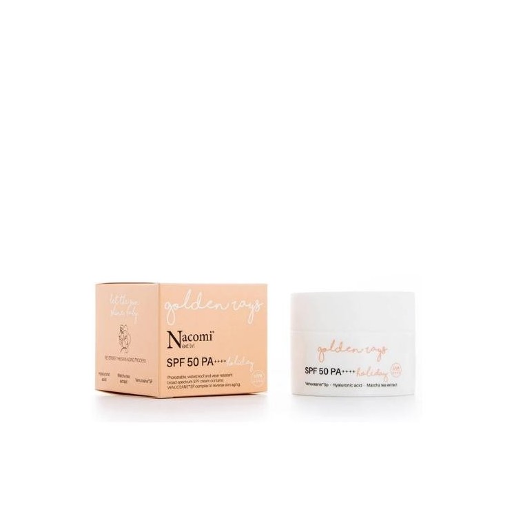 Nacomi Next Level anti-rimpel gezichtscrème met SPF50 filter 50 ml