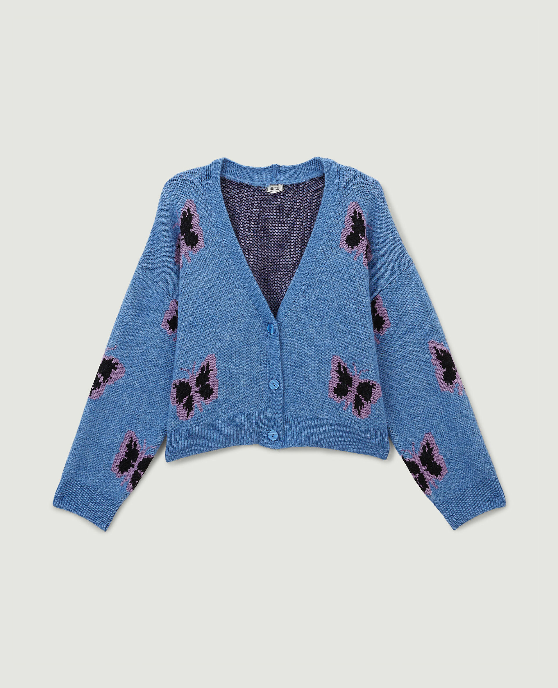 Gilet en maille - Bleu