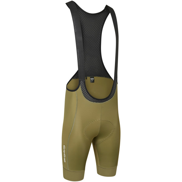GripGrab PACR bibshorts med pude Olive Green herre