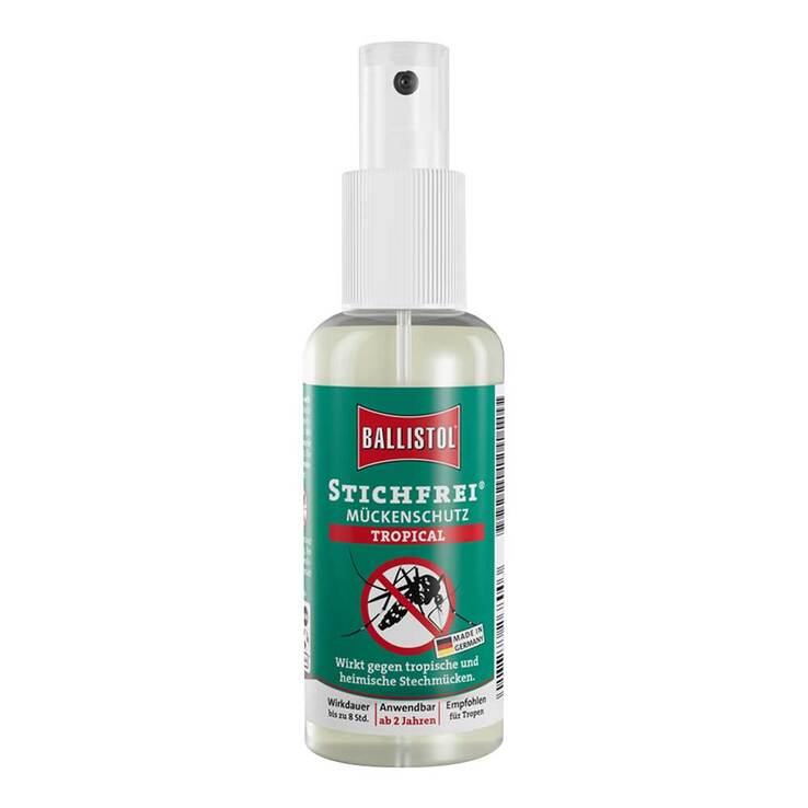 Ballistol Stichfrei Mückenschutz Tropical Pumpspray, 100 ml