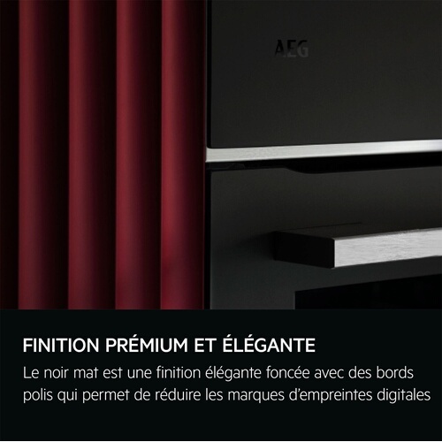 Four encastrable Aeg TT9PB831AT Noir mat