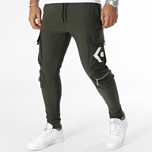 Pantalon Cargo Vert Kaki