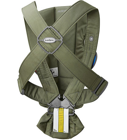 BabyBjörn Babytrage - Mini - Gewebt - Dunkelgrün