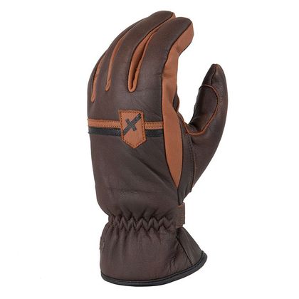 Gants DXR STRIPE - Marron / Marron