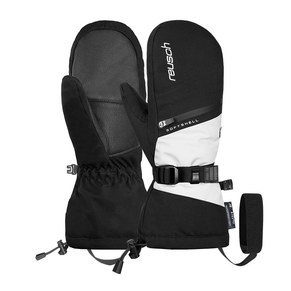 Reusch DEMI R-TEX® XT - Moufles ski Femme black/white