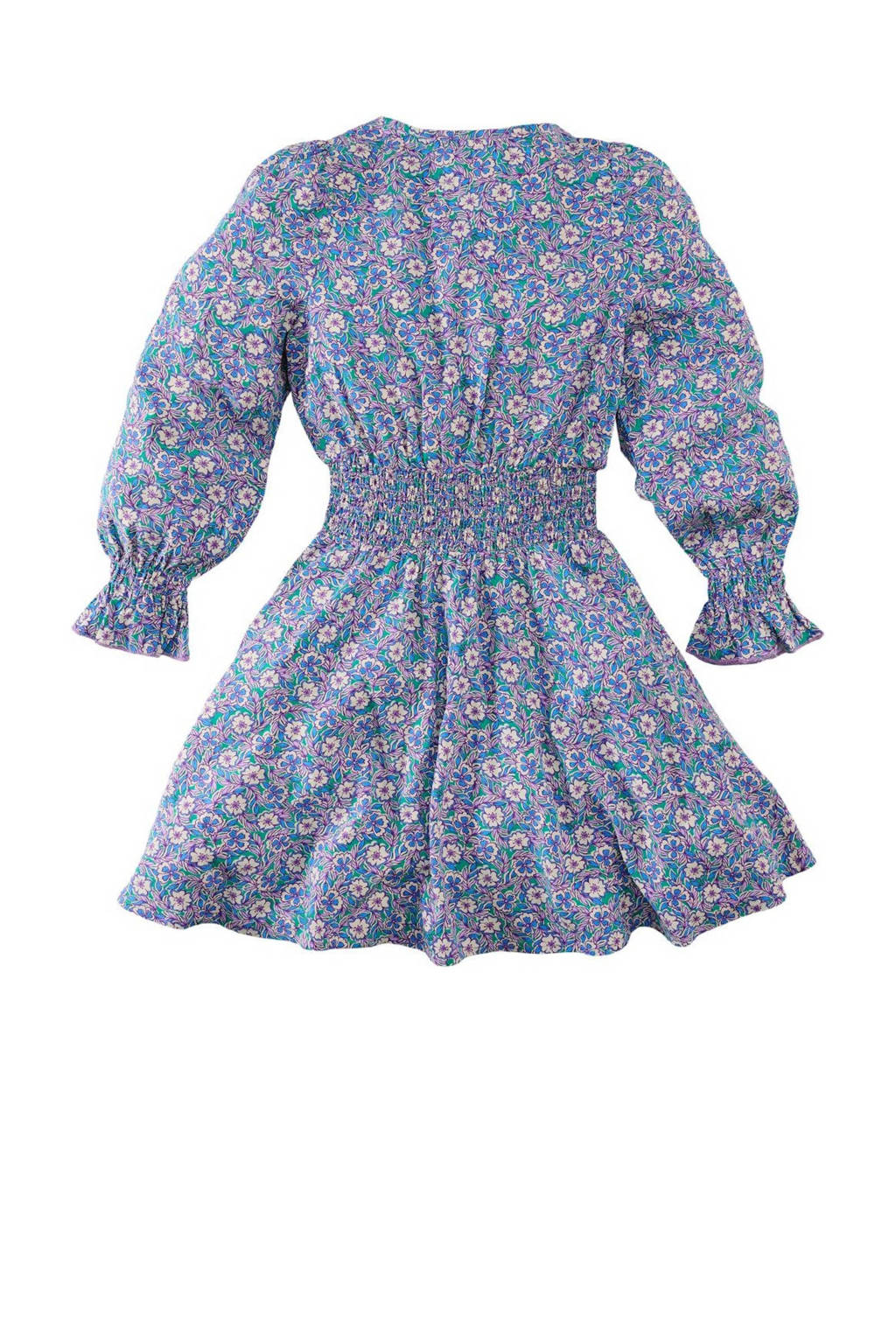 Z8 jurk Safiya blauw/lila/groen
