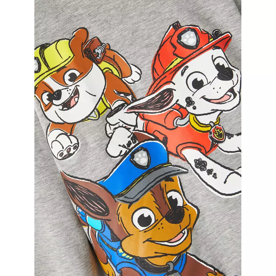 name it Langarmshirt Paw Patrol Nmmodmu Grey Melange