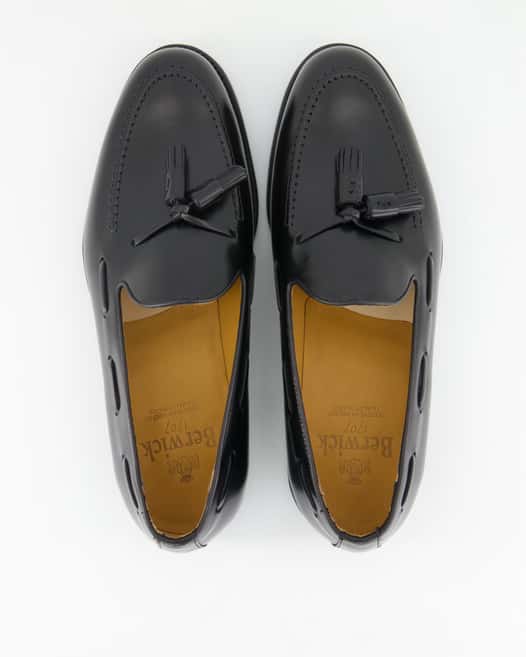 Berwick 8491-K4 Slipper in Schwarz