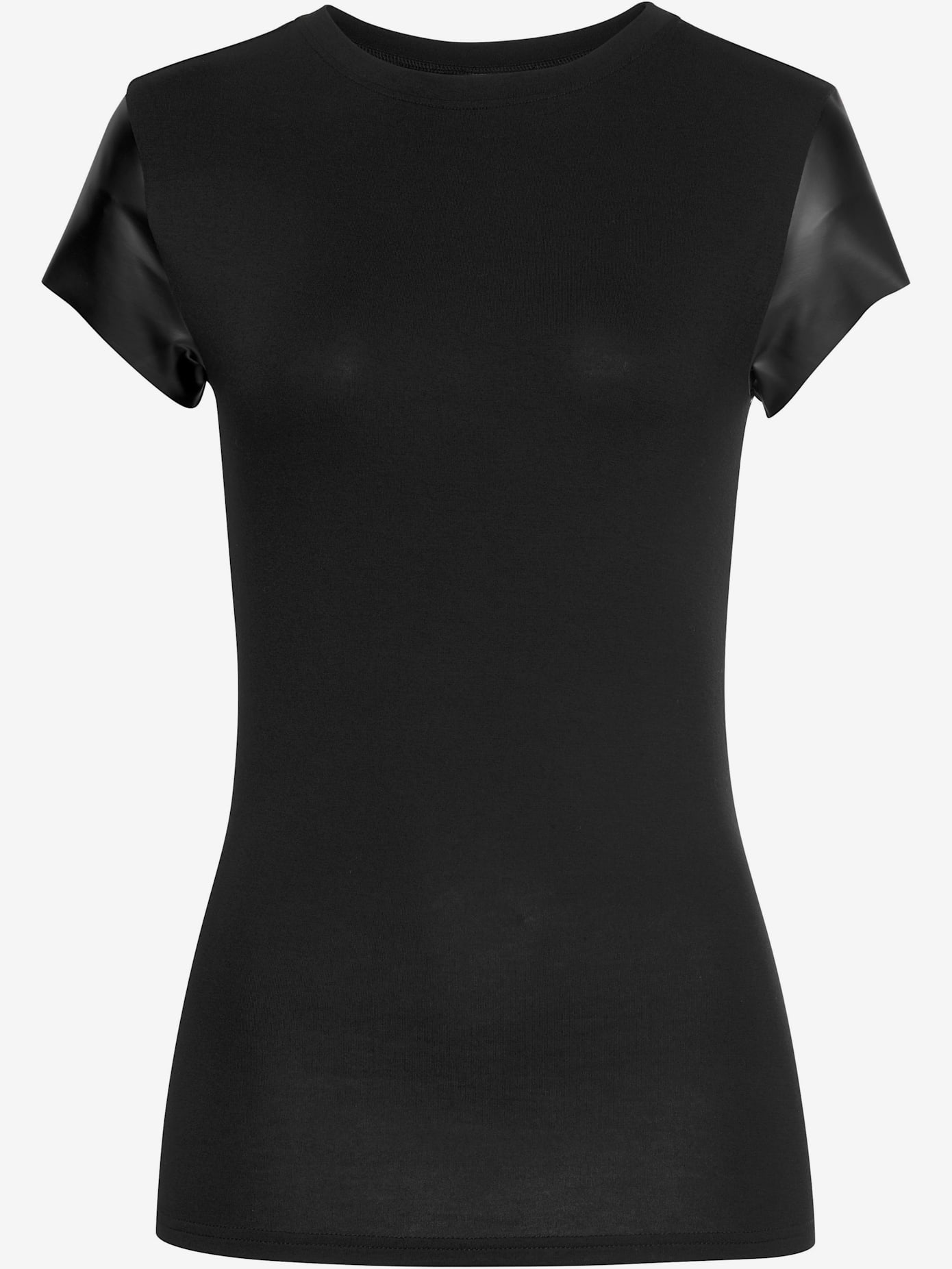 T-shirt encolure haute