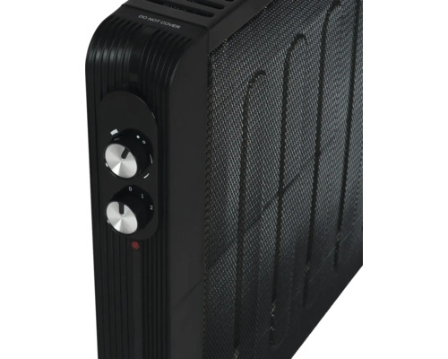 Calienta Micra convectorkachel 2000 W zwart