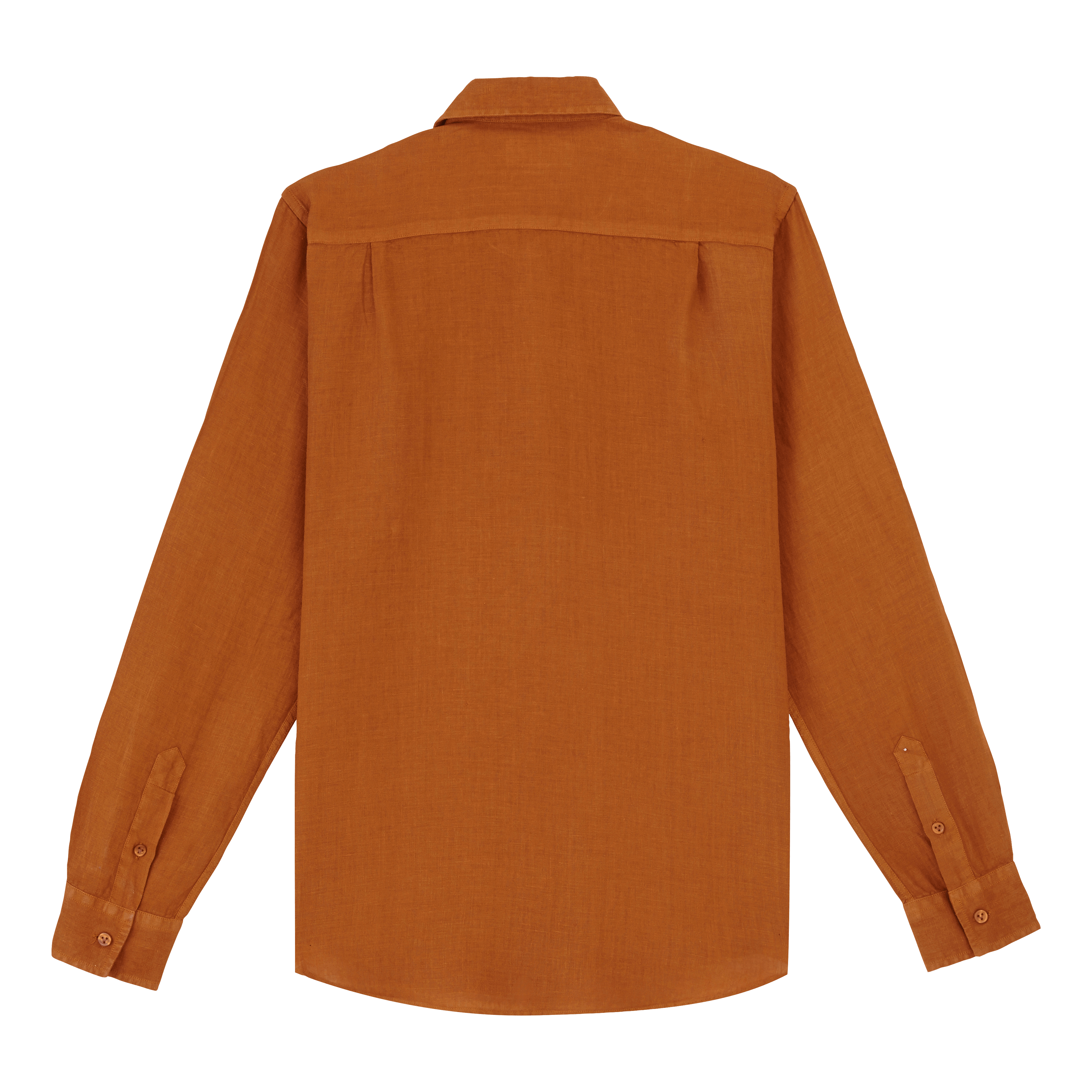 Chemise en lin homme unie