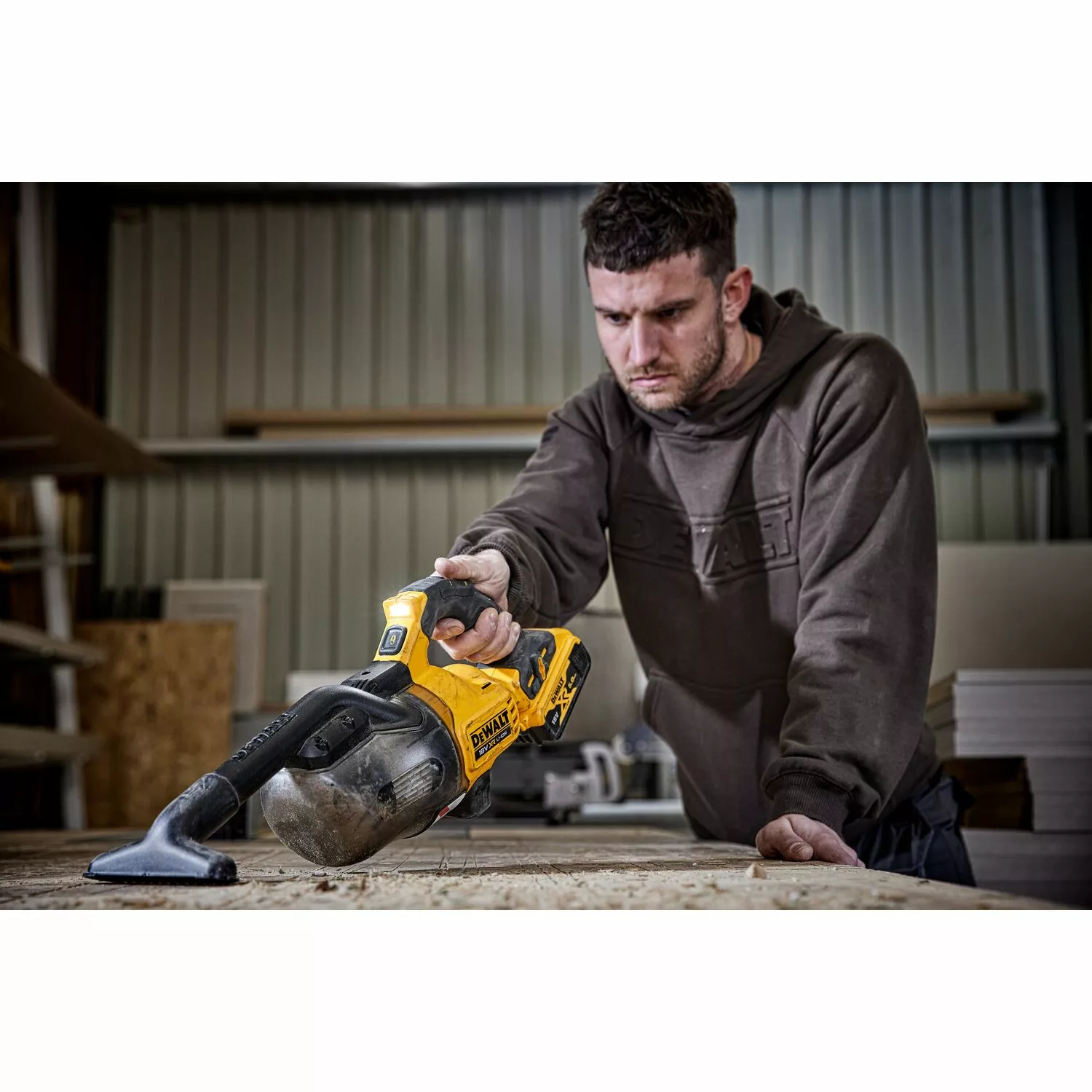 DeWALT DCV501LN-XJ 18V Accu Steelstofzuiger body in tas - L-Klasse