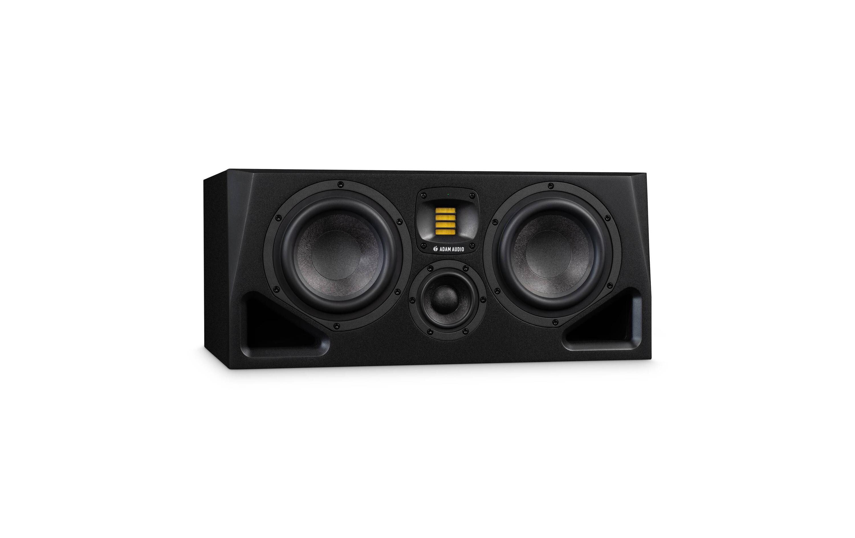 Studiomonitor A77H Schwarz<br>Aktiver 3-Wege Lautsprecher mit DSP