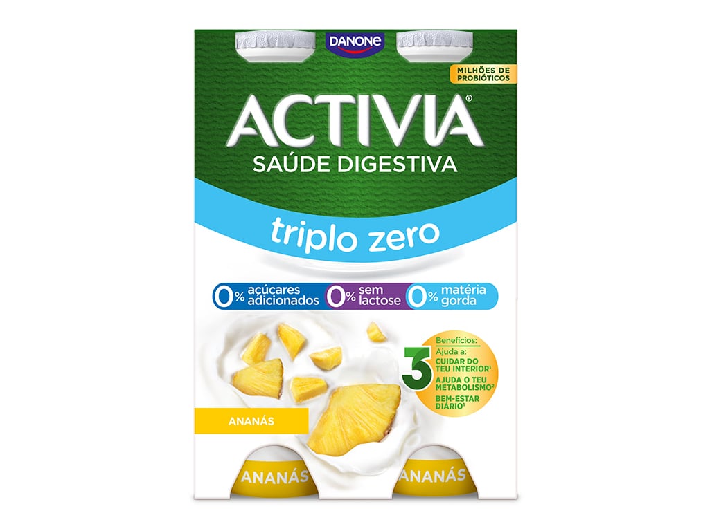 BIFIDUS LÍQUIDO ACTIVIA ANANÁS 000% 4X155G