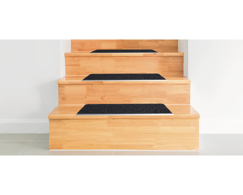 Traptredeset Scrape antraciet 25x65 cm 15-delig