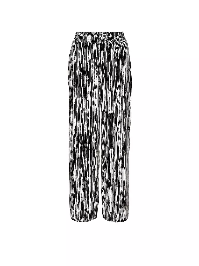 OPUS Marlenehose MANILO STRIPE schwarz