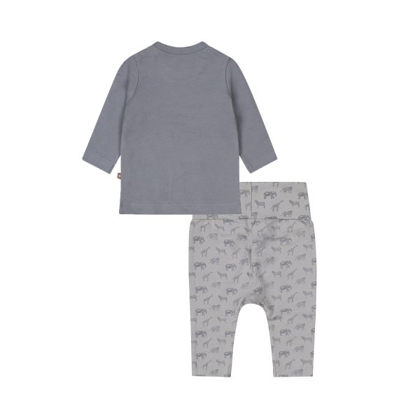 Dirkje 2-Delige Set High Waist Faded Blue