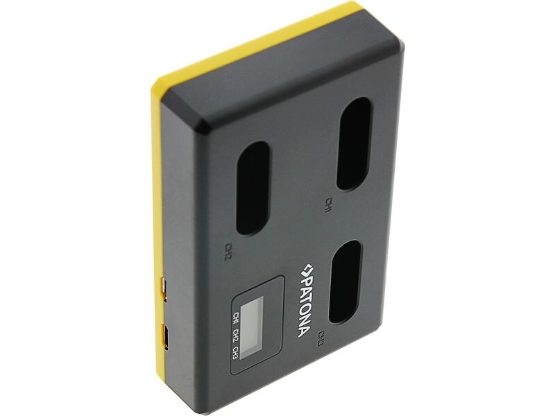 Patona USB Ladegerät für Sony Triple Ladegerät