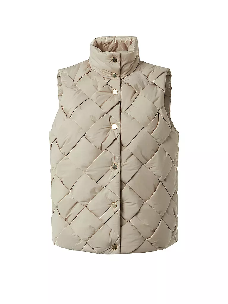 COMMA Steppgilet creme