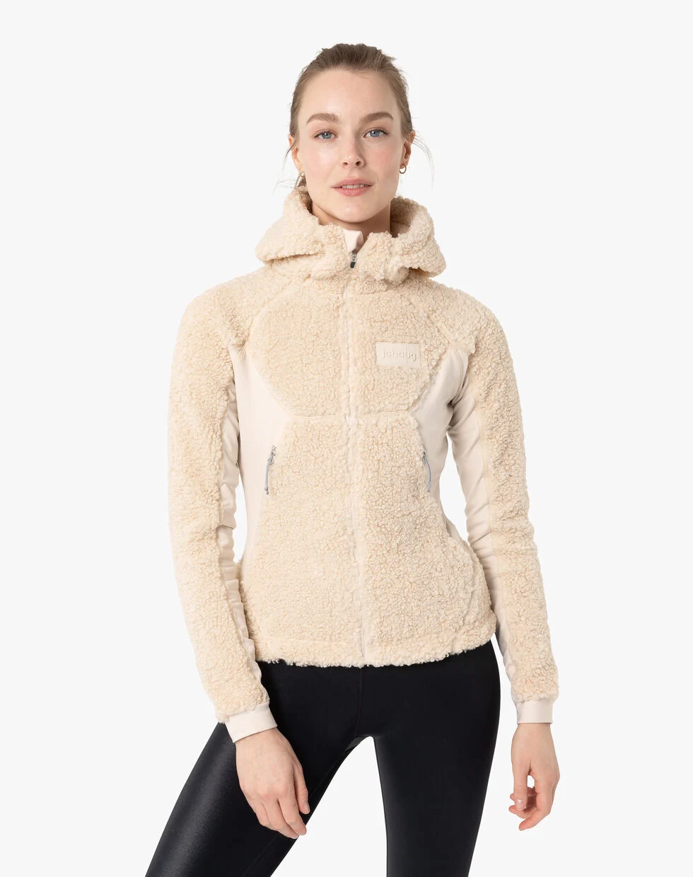 Sway Pile Jacket Dame Light Beige