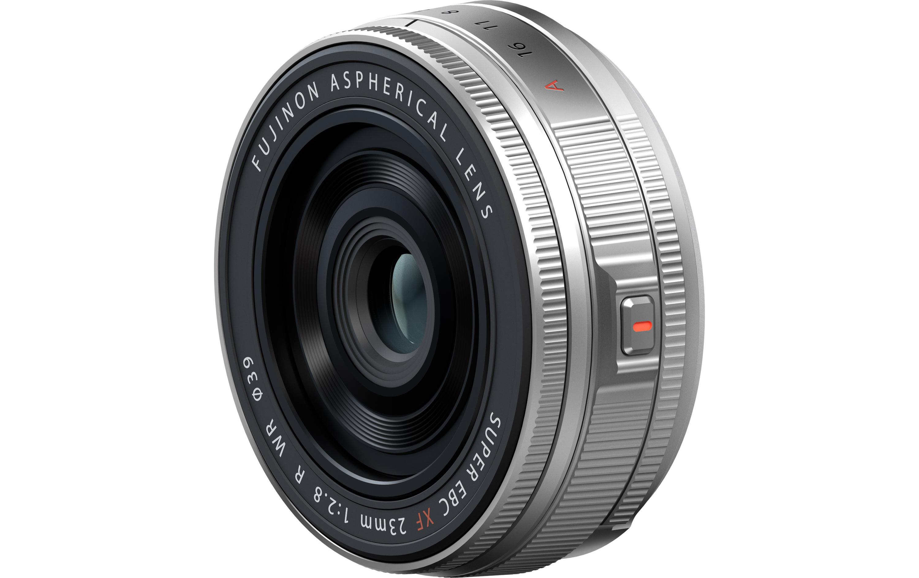 X-E5 XF 23mm F/2.8 Kit Silber<br>Spiegellose Digitalkamera mit einem leichten, kompakten Gehäuse mit Objektiv
