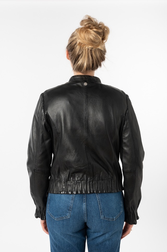 Mauritius Lederjacke »MWCassie« mit Stehkragen